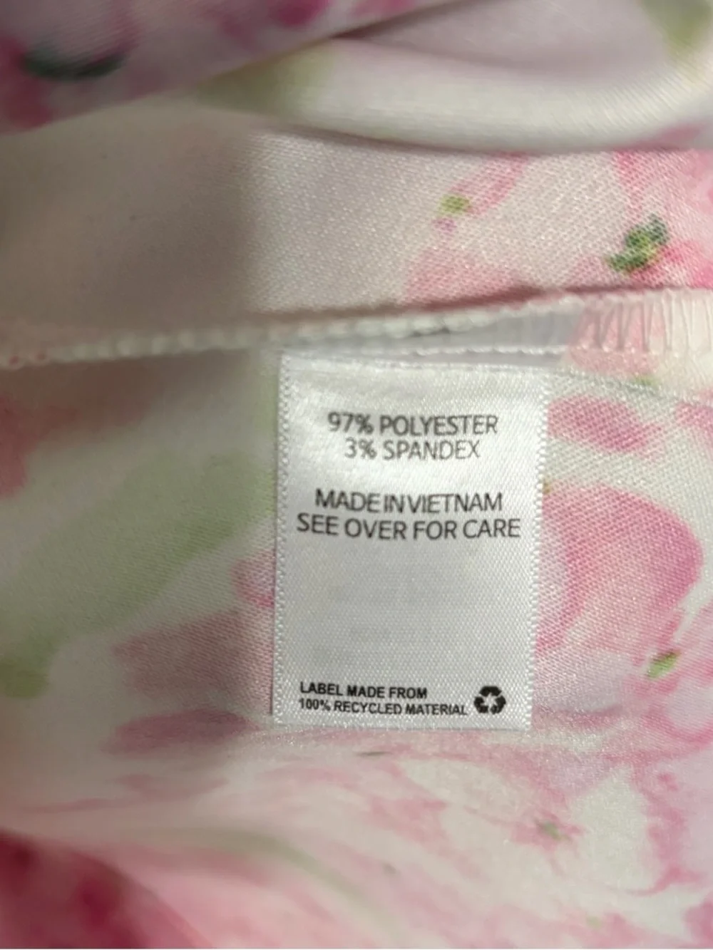 Alyx Pink & Green Floral Midi Dress - Picture 7 of 7